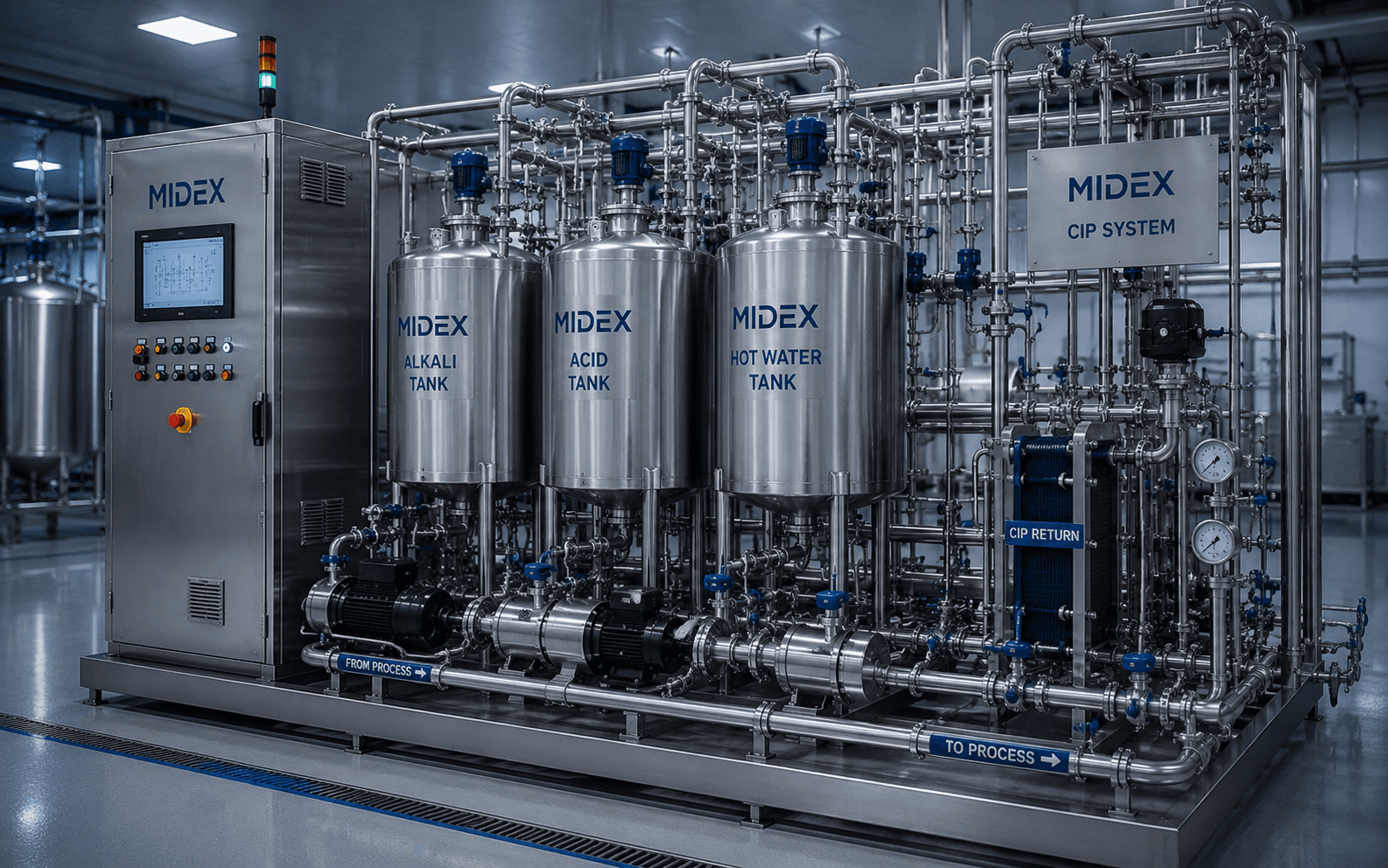 Cleaning-in-Place System (CIP)