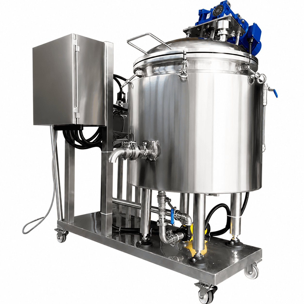 Isolierter Sanitärtank aus Edelstahl