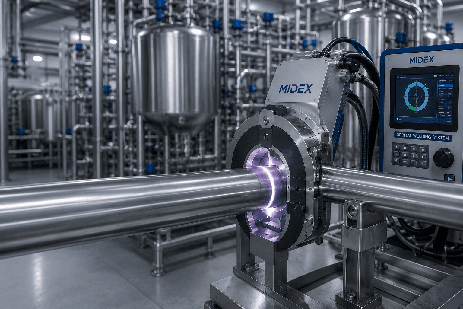 Automatisches Orbital-Schweißen